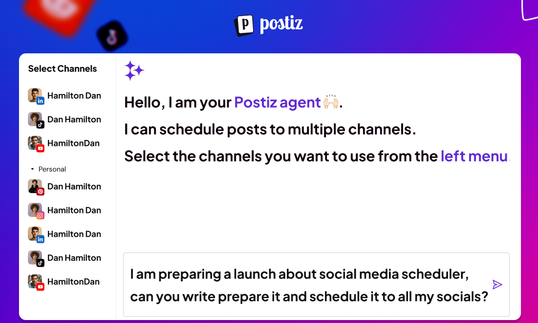 Postiz screenshot 2