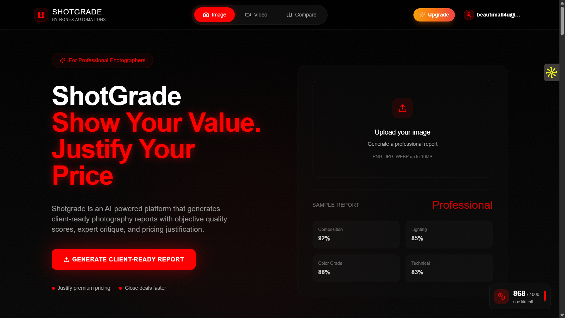 ShotGrade screenshot 4