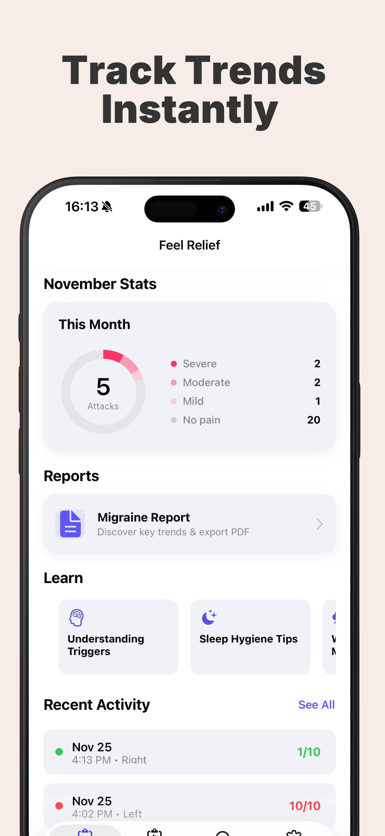 Relief screenshot 4