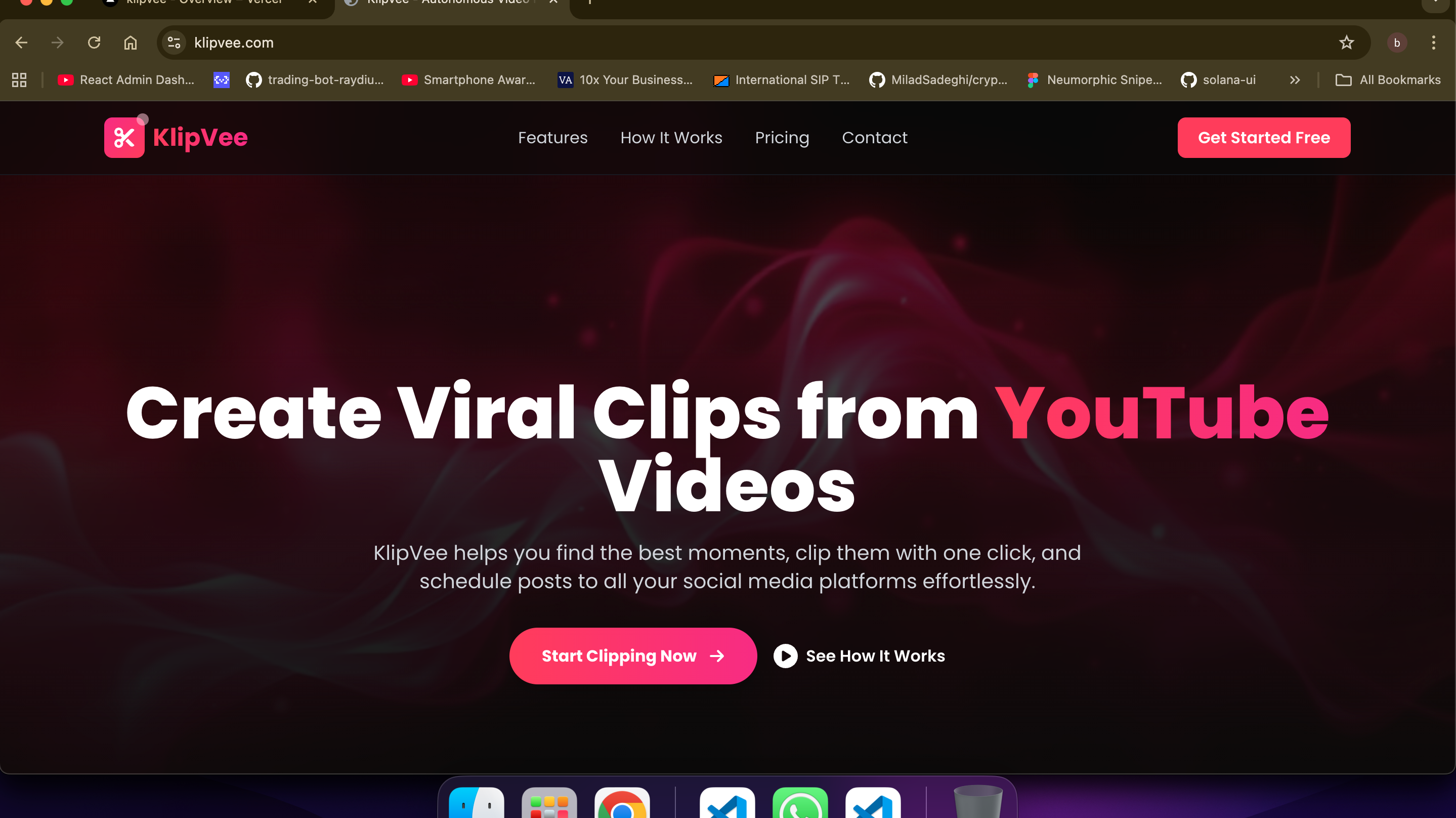 KlipVee screenshot 1
