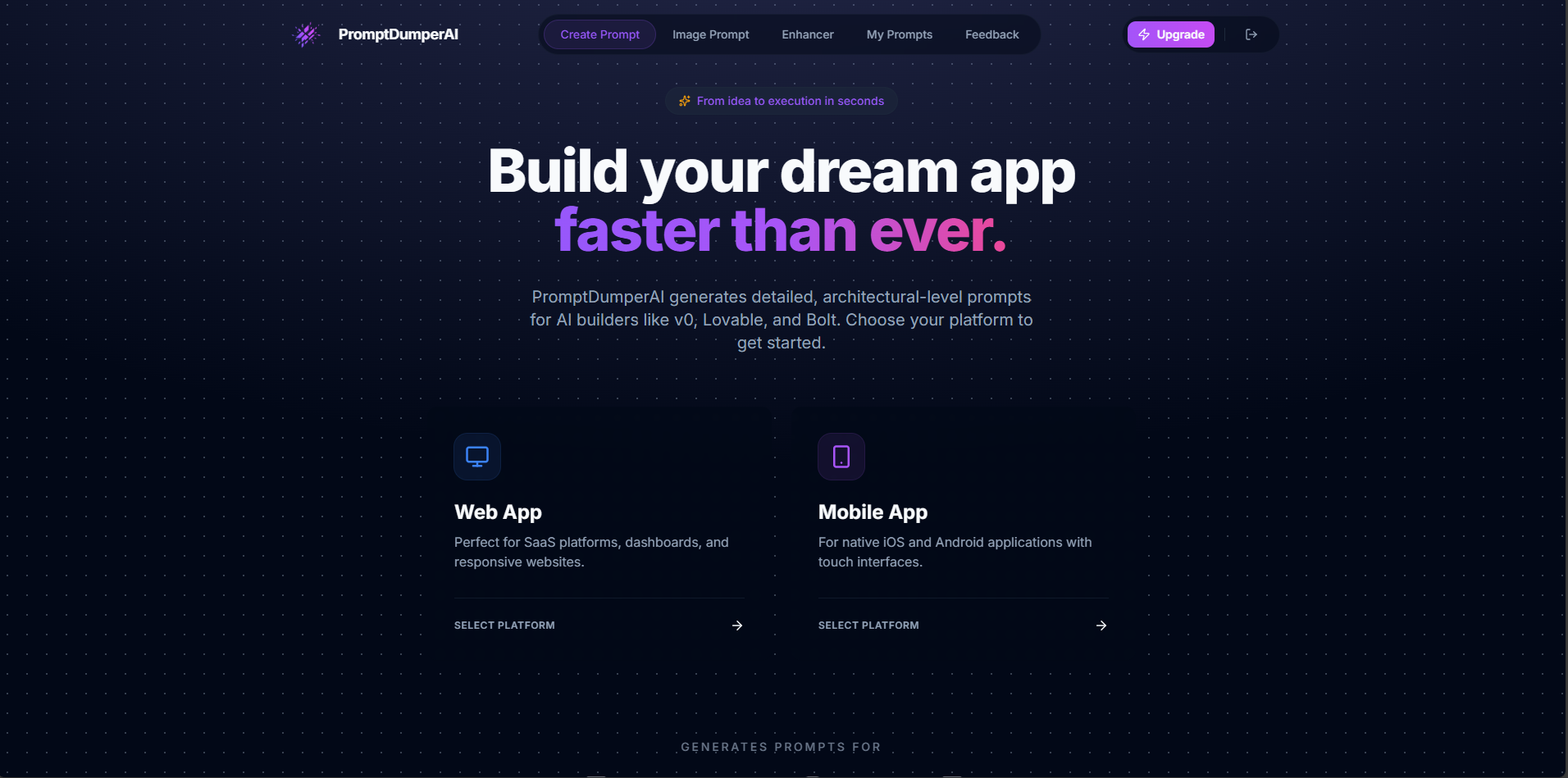 PromptDumperAI screenshot 1