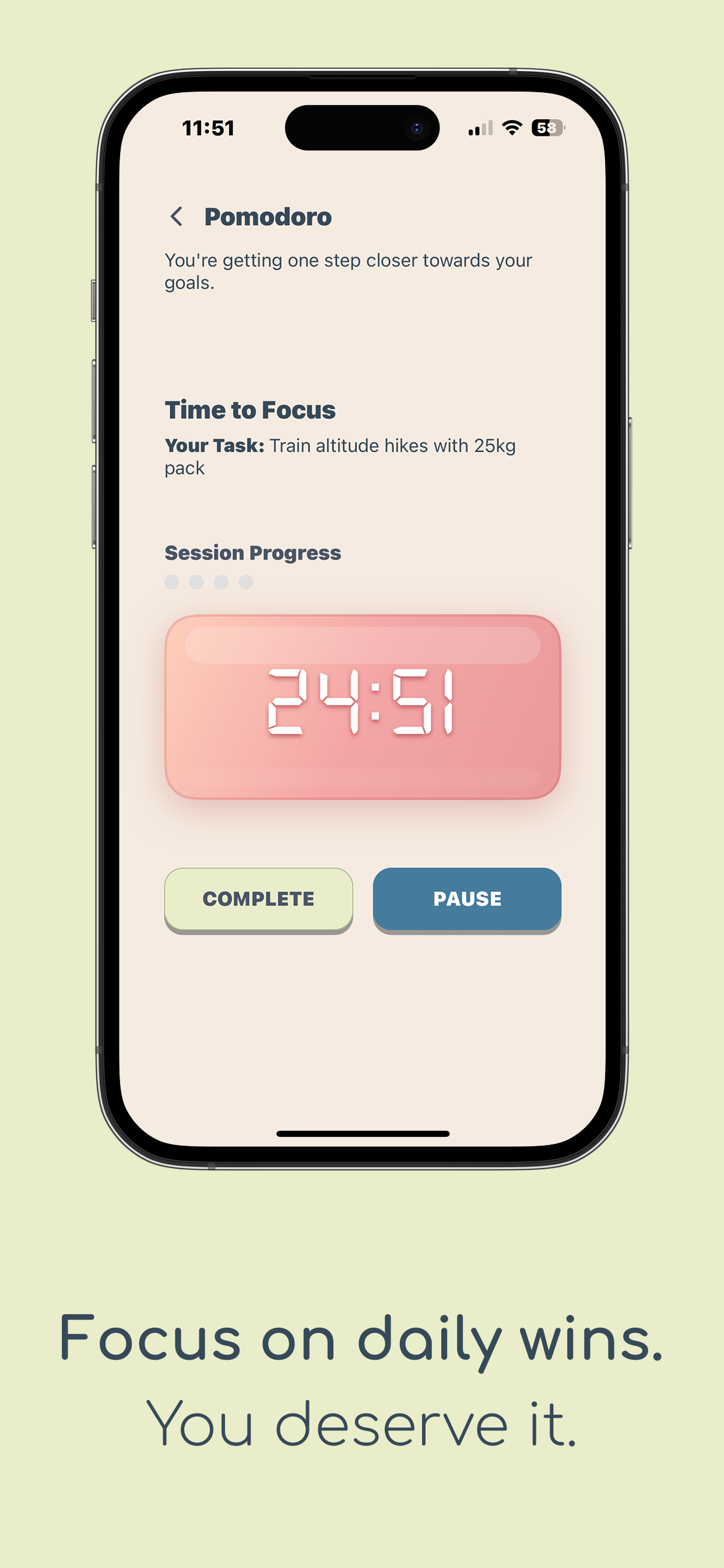 Goals AI - Vision to Victoy screenshot 4