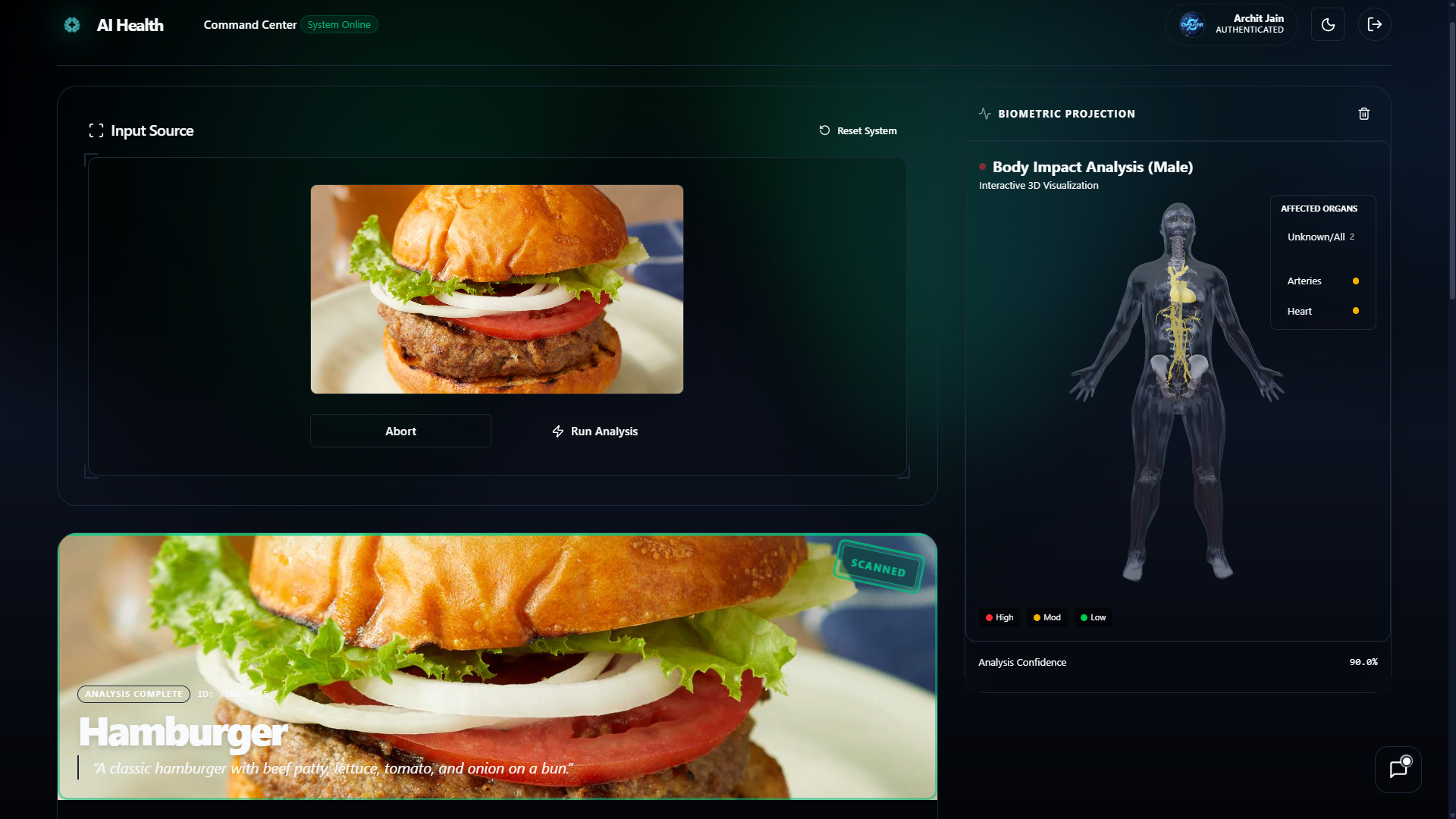 AI Health - Smart Nutrition Analysis screenshot 2