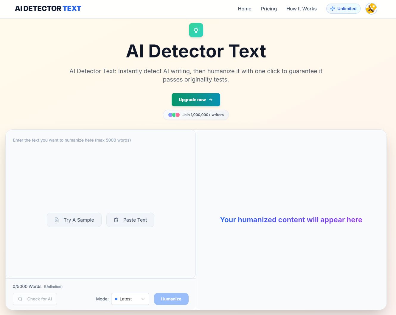 AI Detector Text screenshot 1