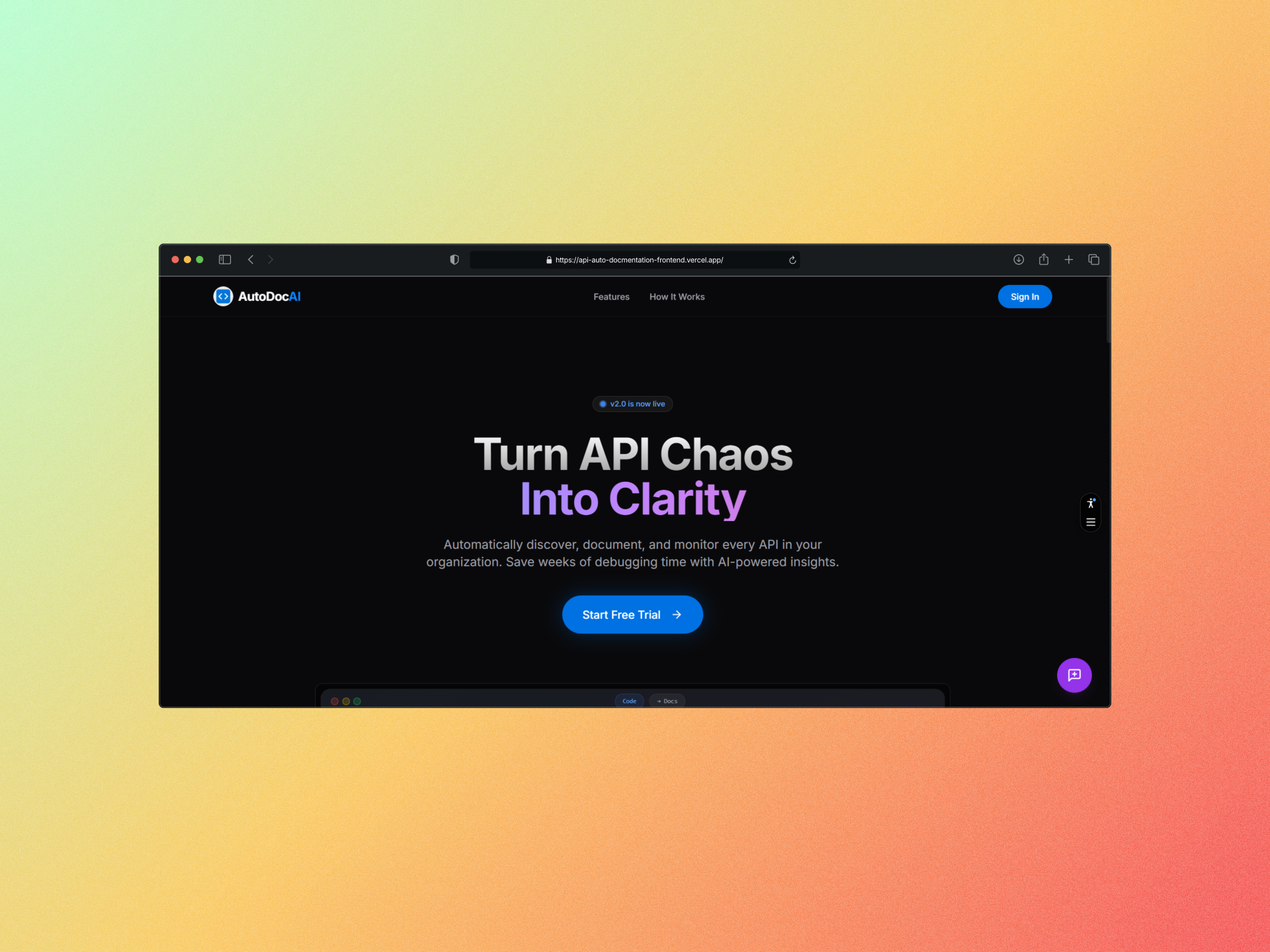AutoDocAI screenshot 1