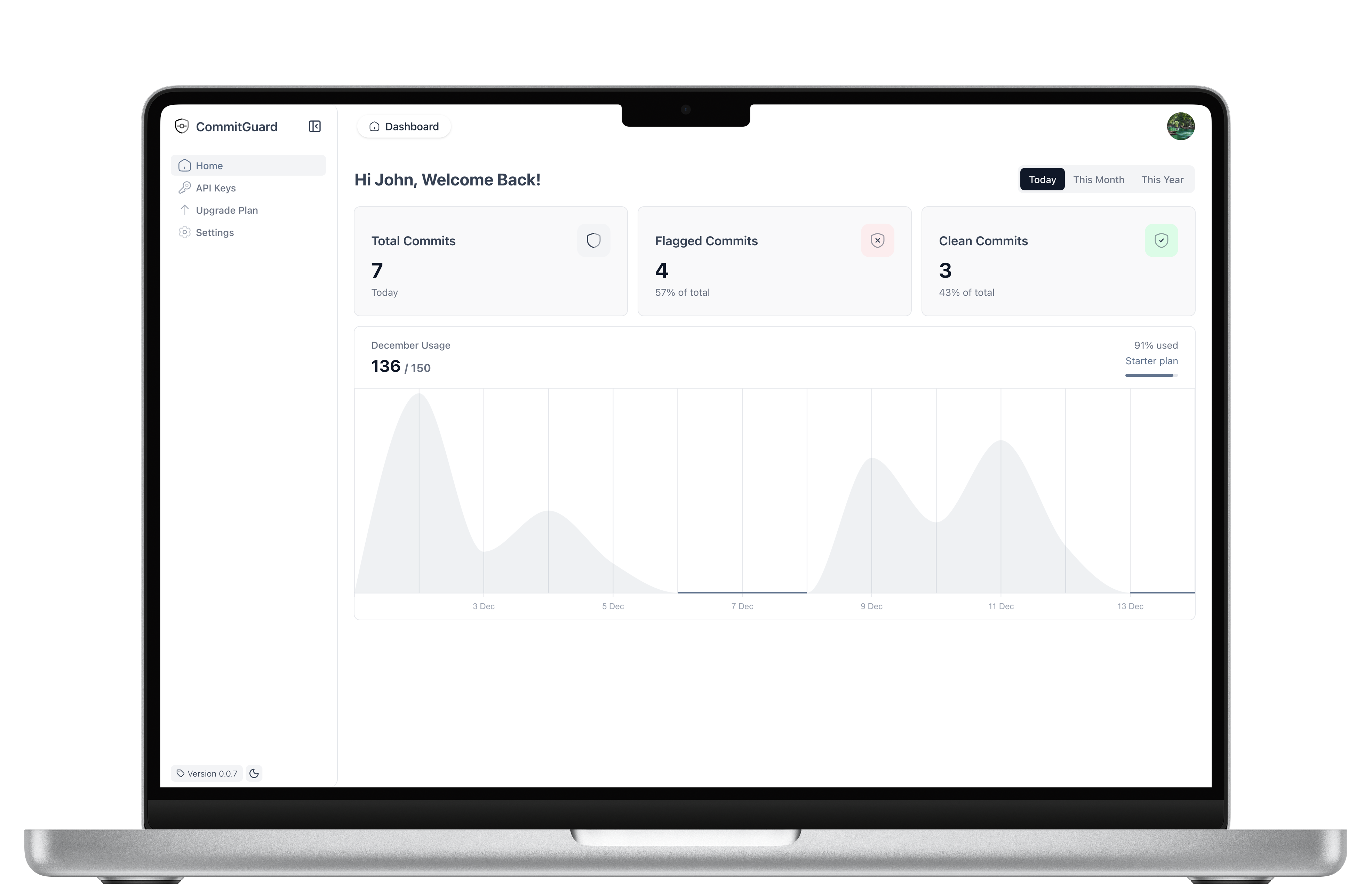 CommitGuard screenshot 1