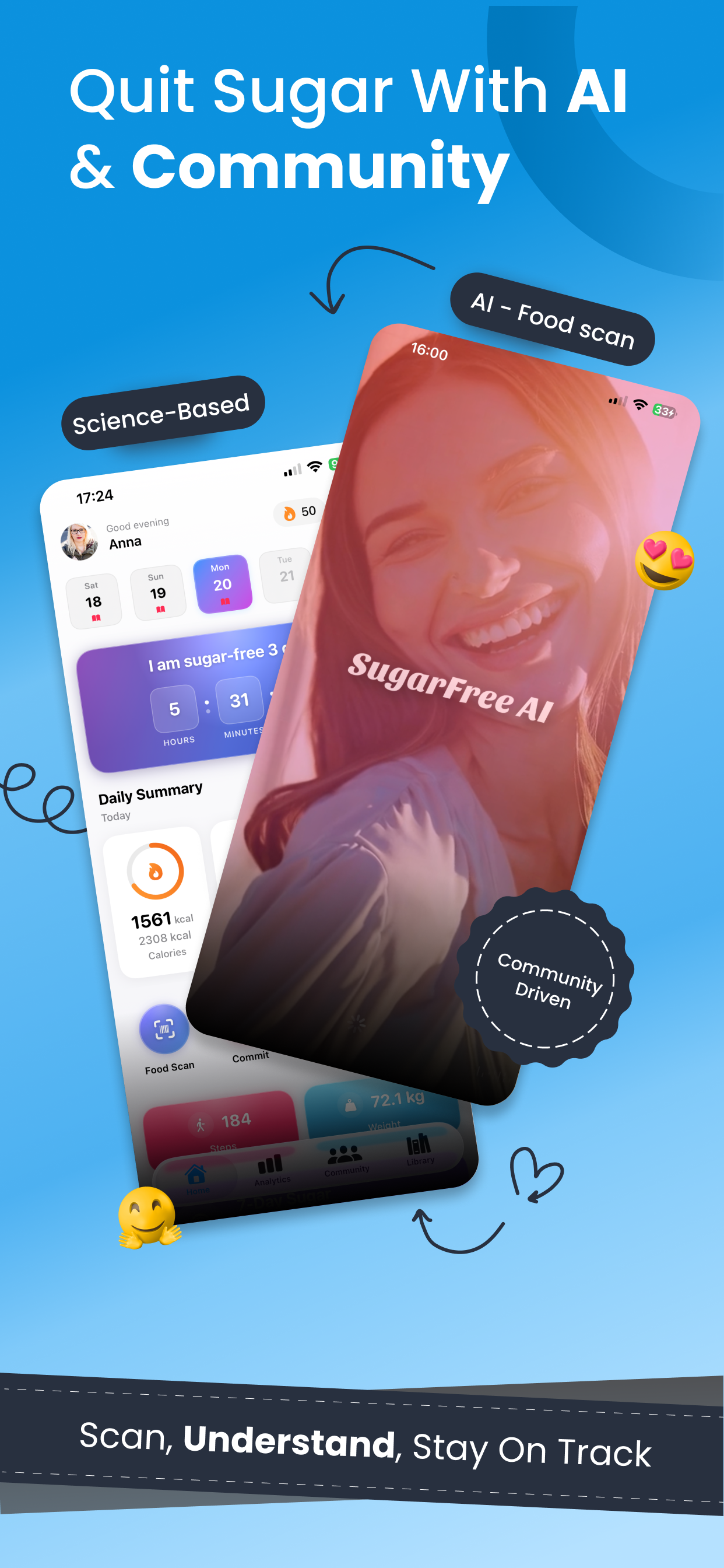 SugarFree - AI Macro Tracker screenshot 1