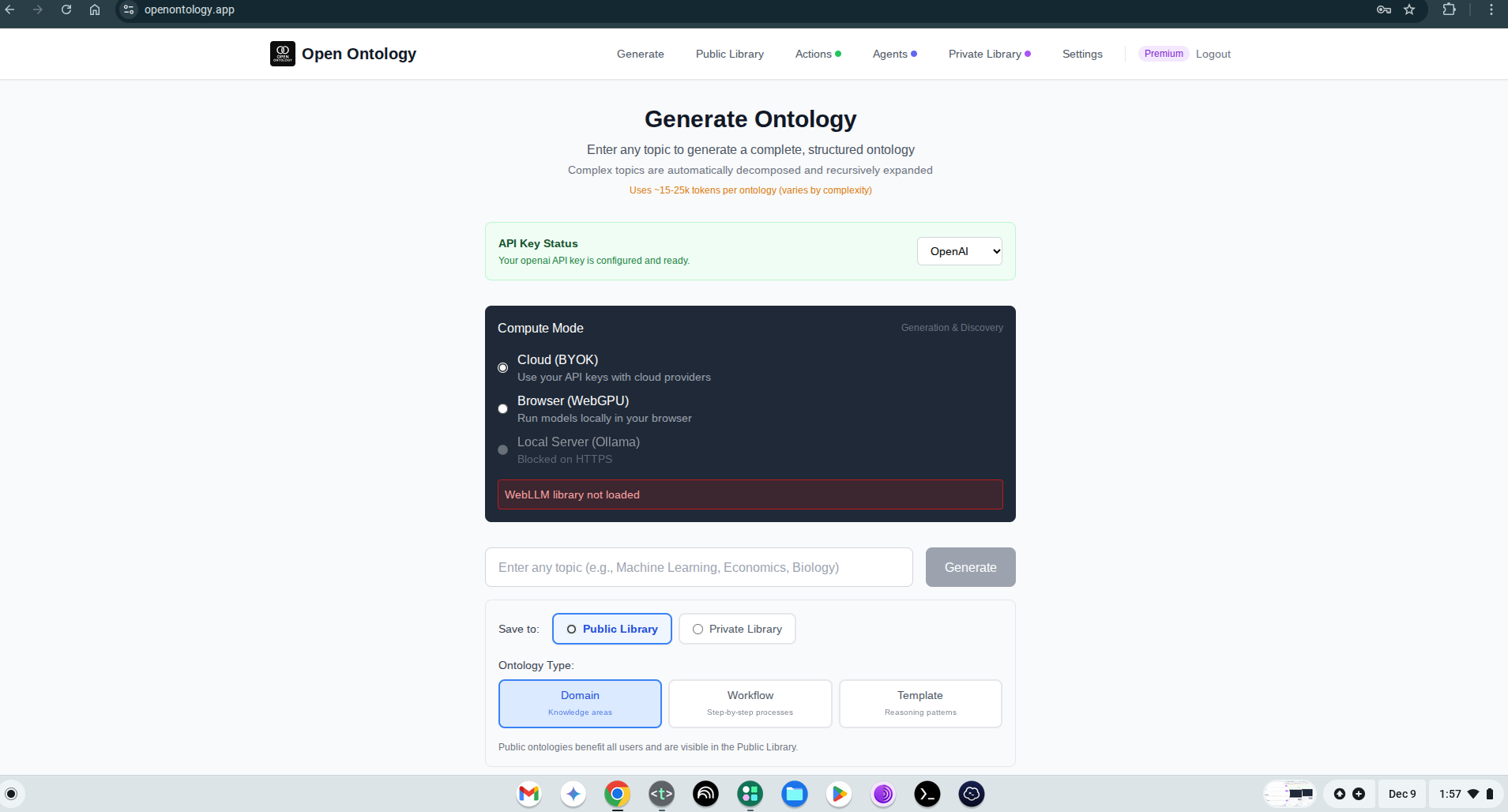 Open Ontology screenshot 1