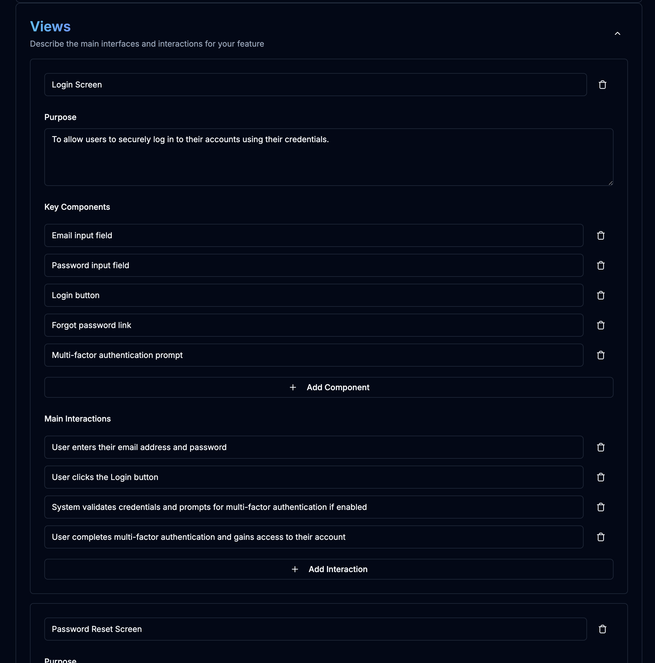 FeatureSpec screenshot 6