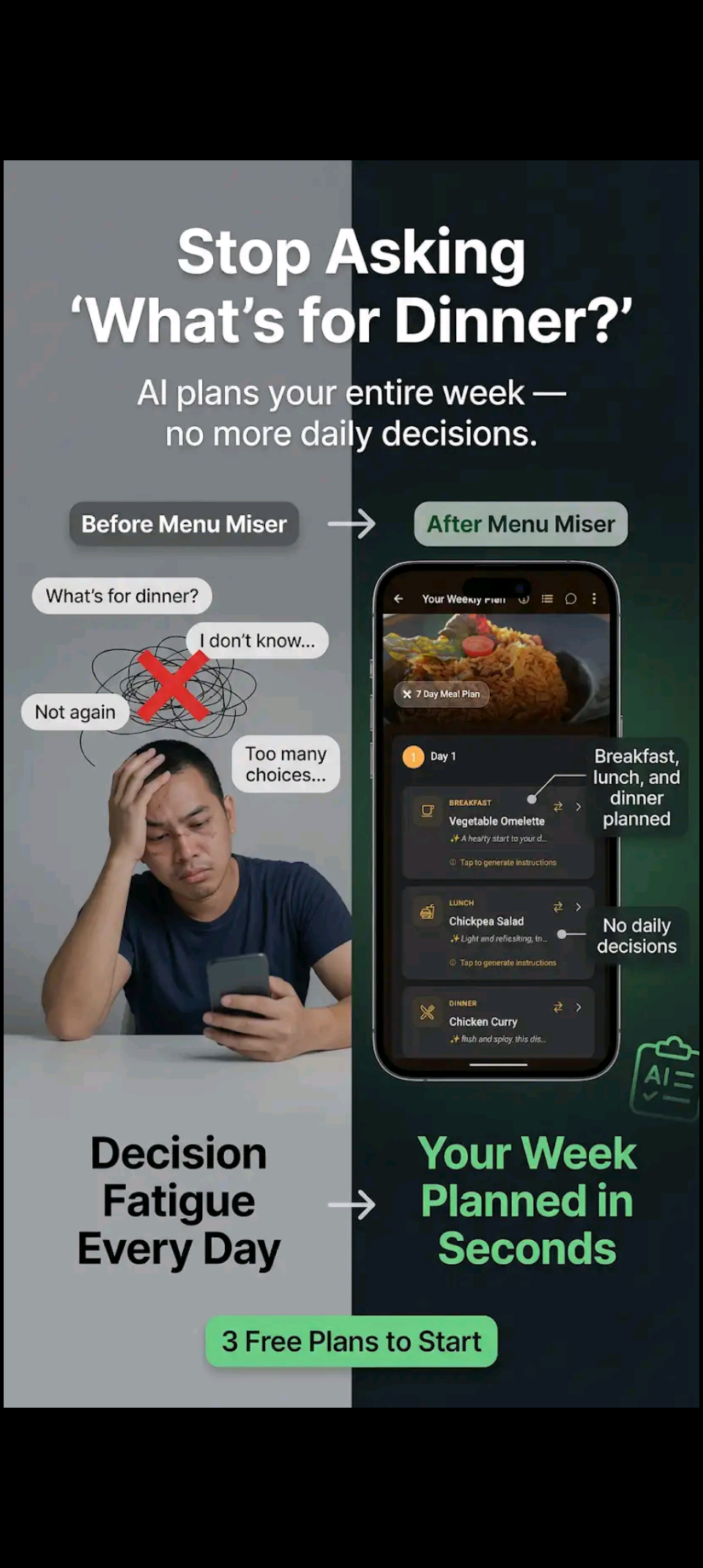Menu Miser screenshot 2