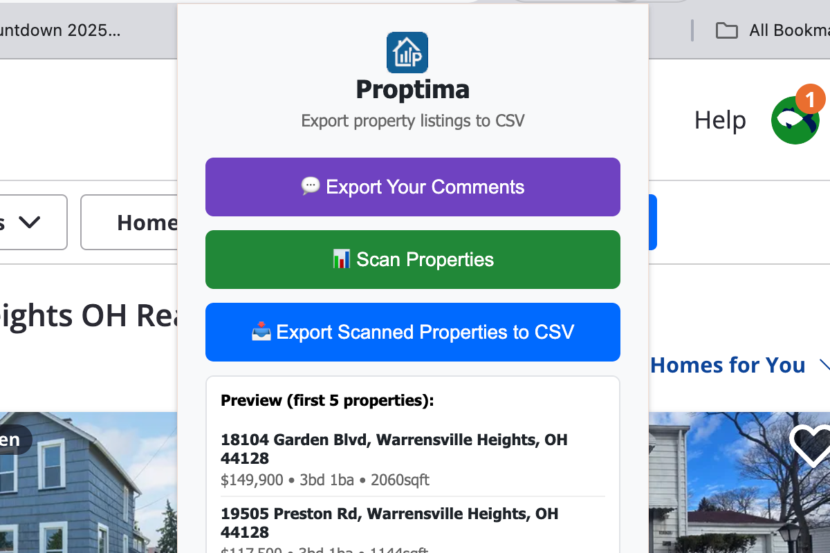 Property tracker for Zillow screenshot 6