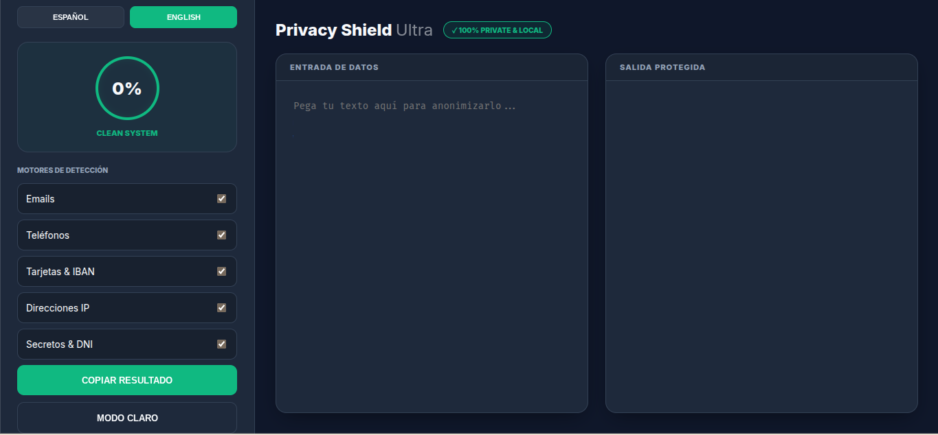 Privacy Shield Ultra screenshot 2