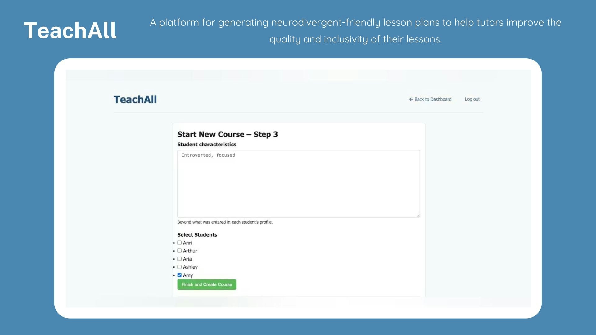 TeachAII screenshot 7