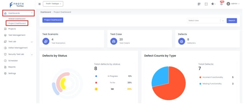 Froth TestOps screenshot 3