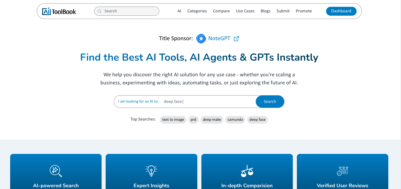 AI ToolBook – Find the Right AI Tools screenshot 2