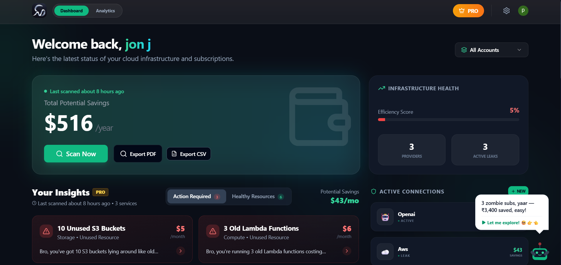 SubTrack screenshot 3