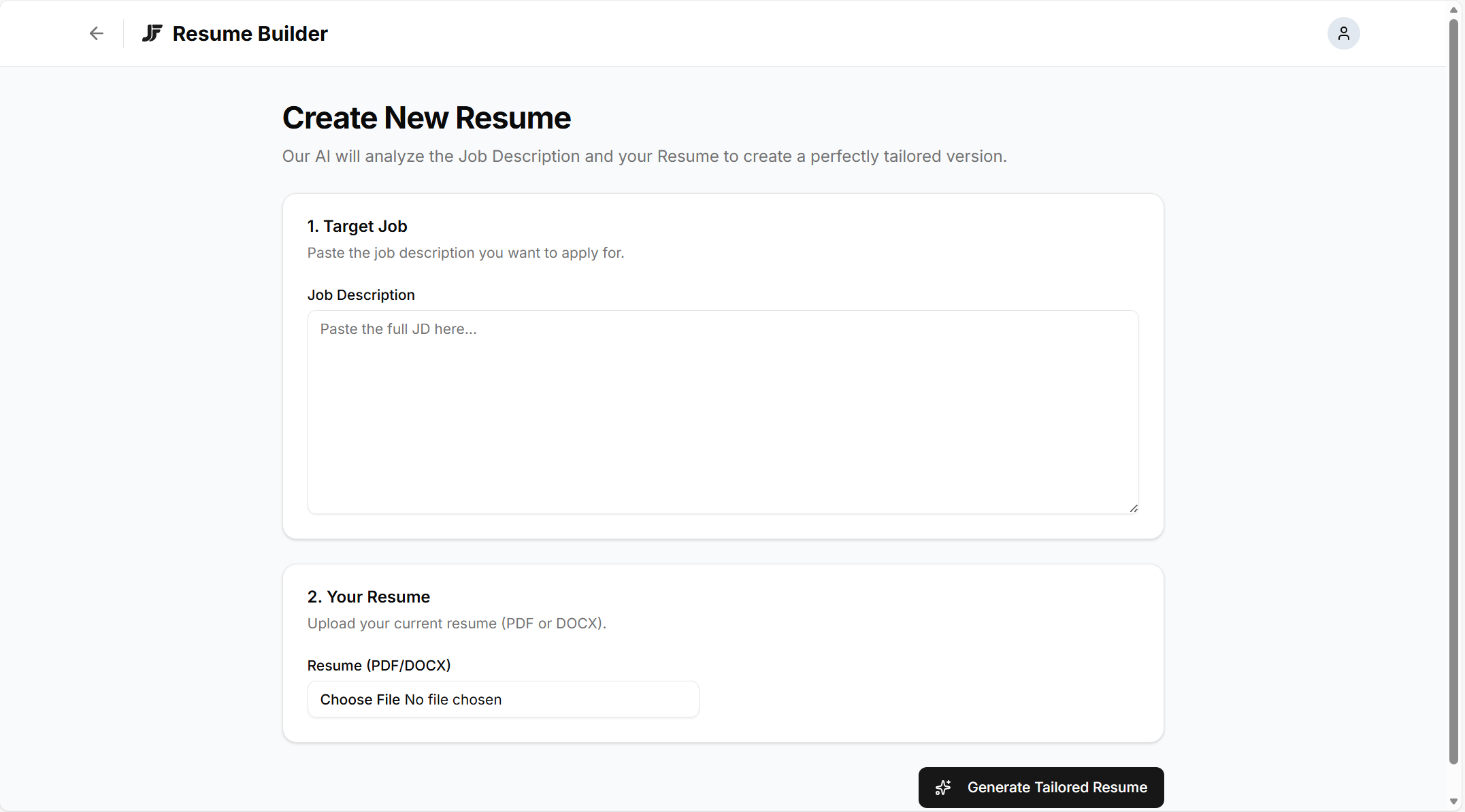 ATS Resume Builder screenshot 2