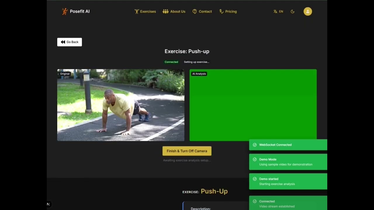 Posefit AI screenshot 1