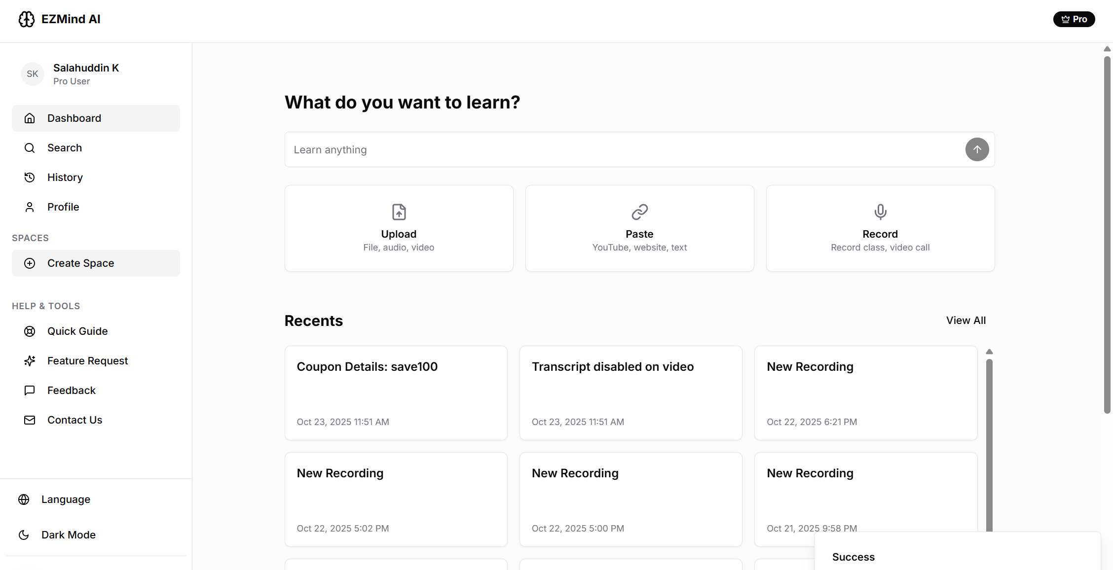 EZMind AI screenshot 3