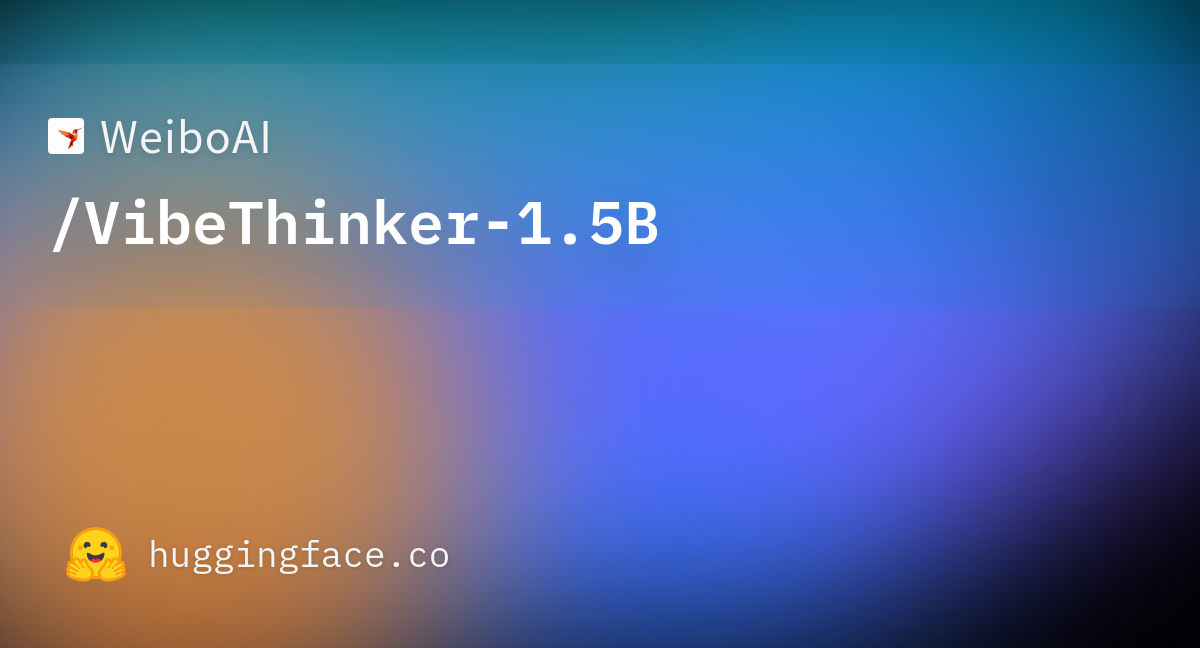 VibeThinker-1.5B by Sina Weibo screenshot 1