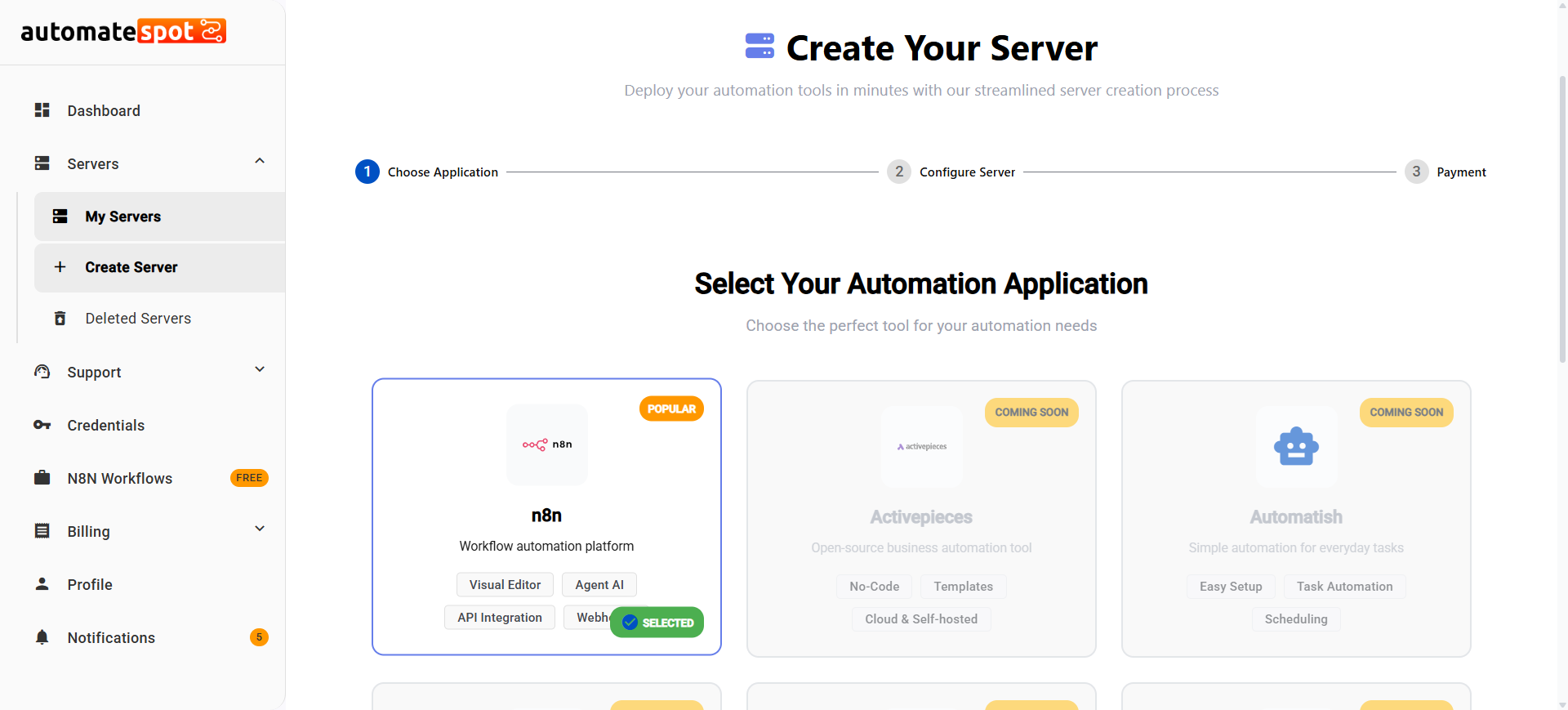 AutomateSpot screenshot 1