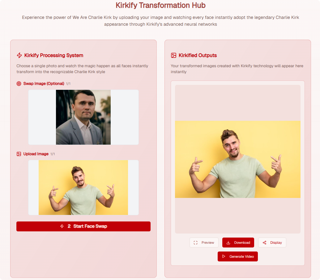 We Are Charlie KirkWe Are Charlie Kirk screenshot 1