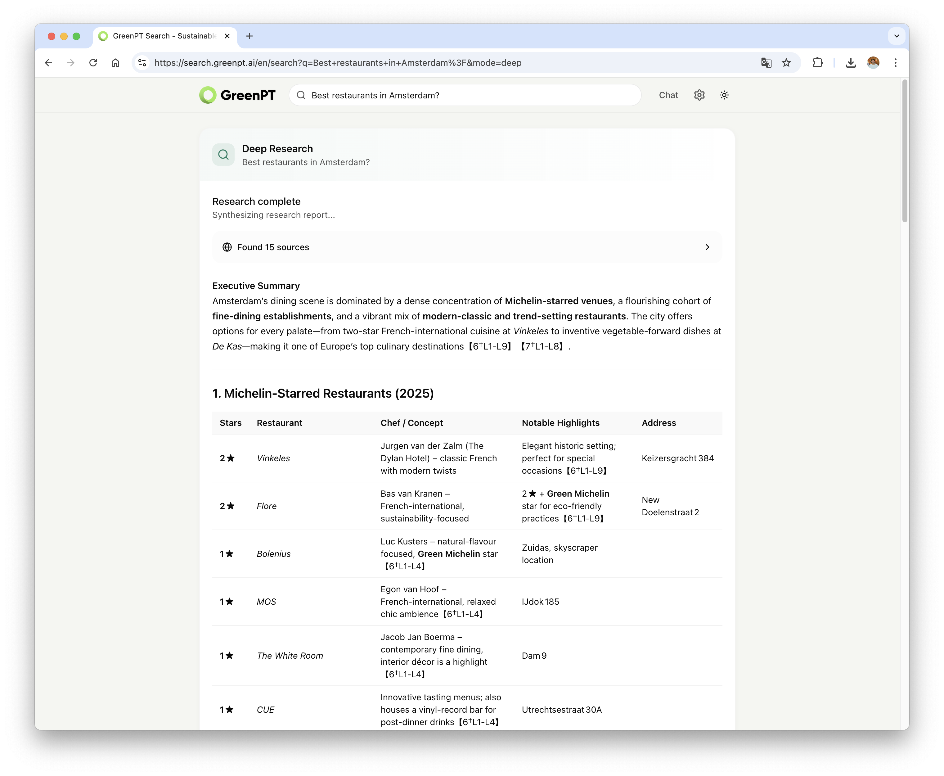 GreenPT Search screenshot 5