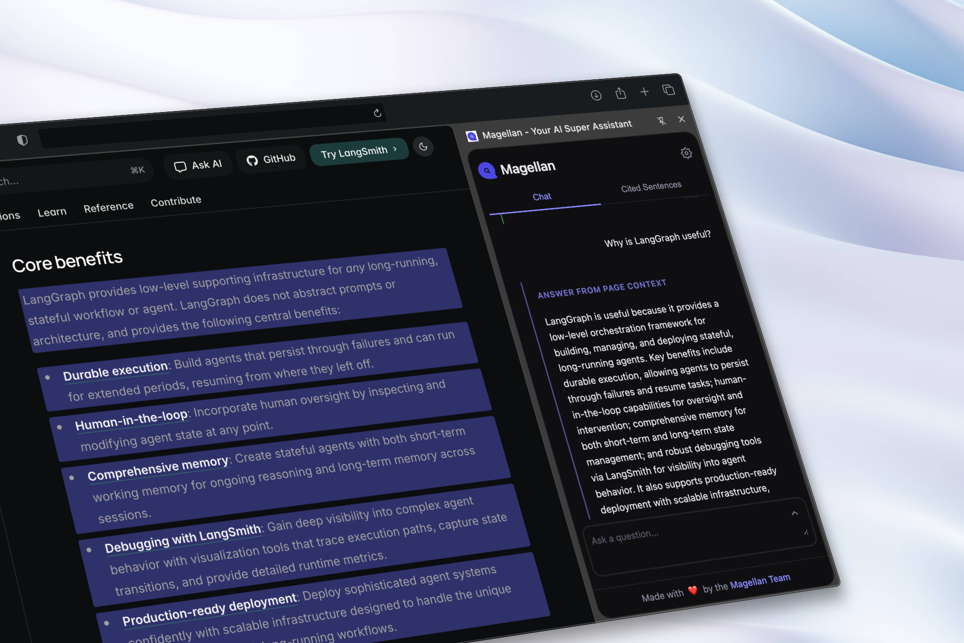 Magellan screenshot 1
