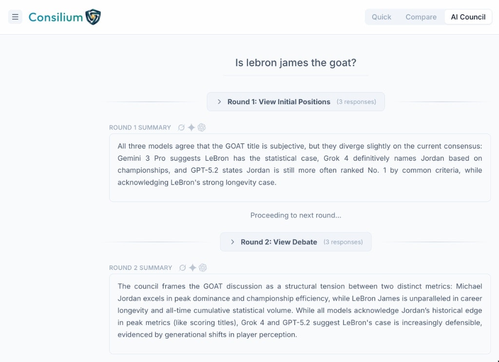 Consilium9 screenshot 2