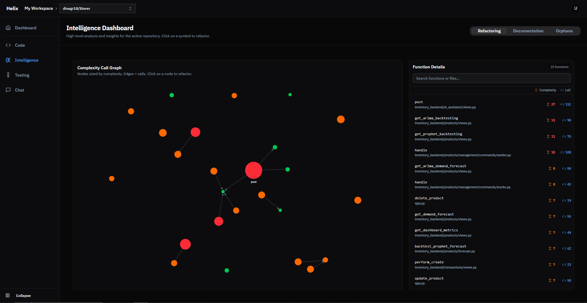 Helix v1.0 screenshot 2