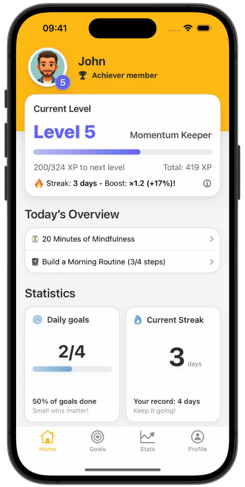 Goalzee - Your AI Habit Coach screenshot 2