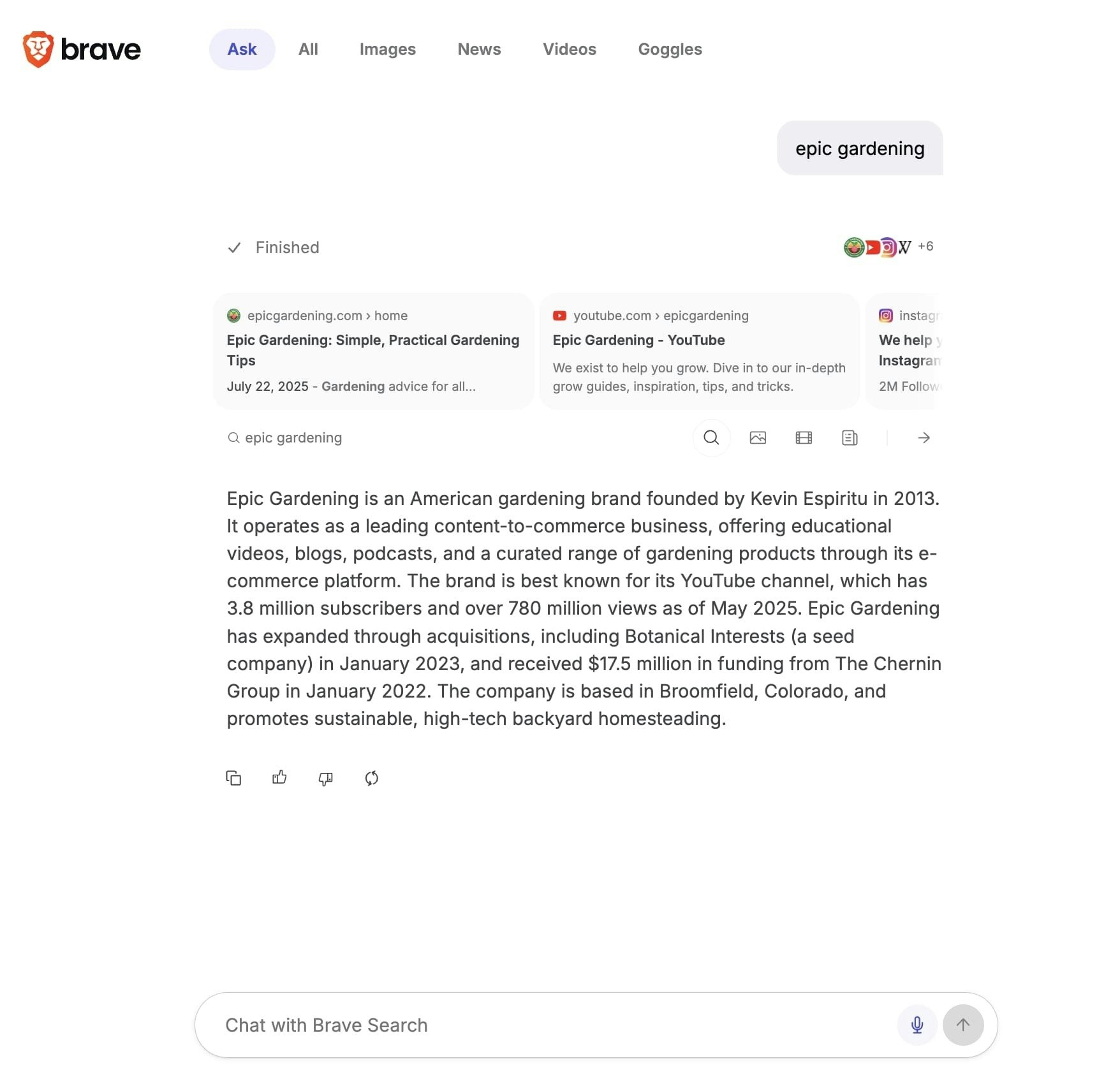 Ask Brave screenshot 8