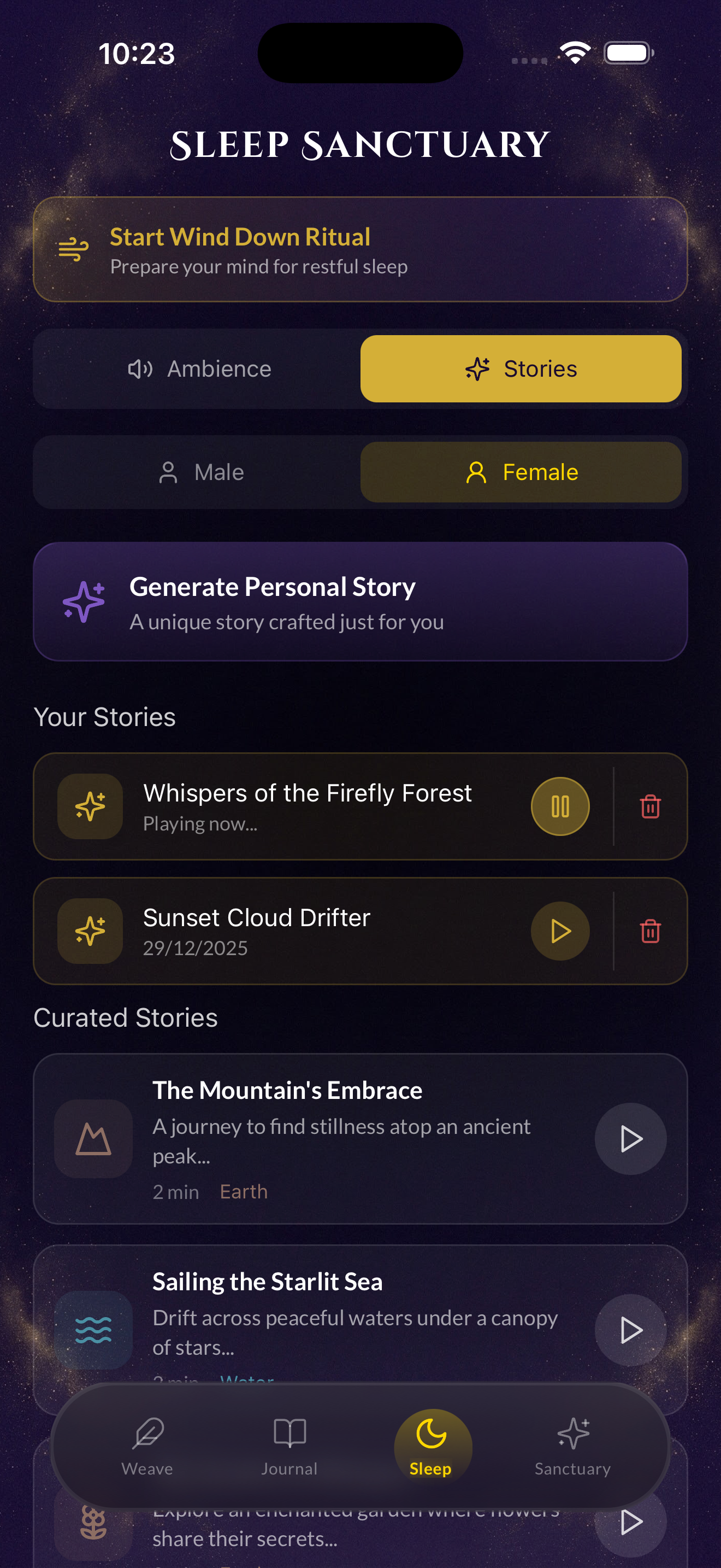 Dream Weaver screenshot 3