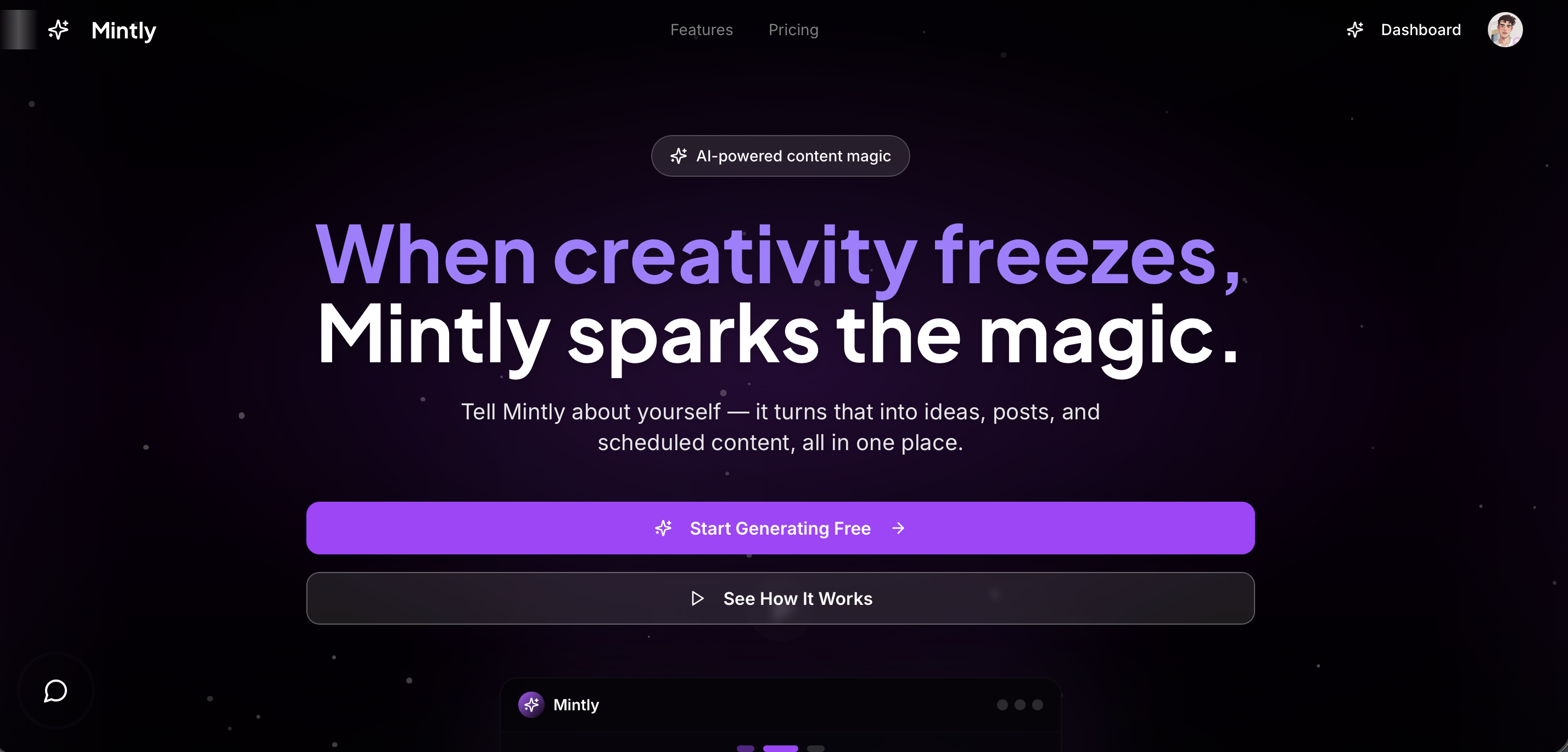 Mintly screenshot 1