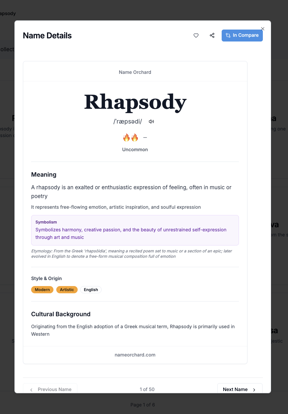Name Orchard screenshot 8