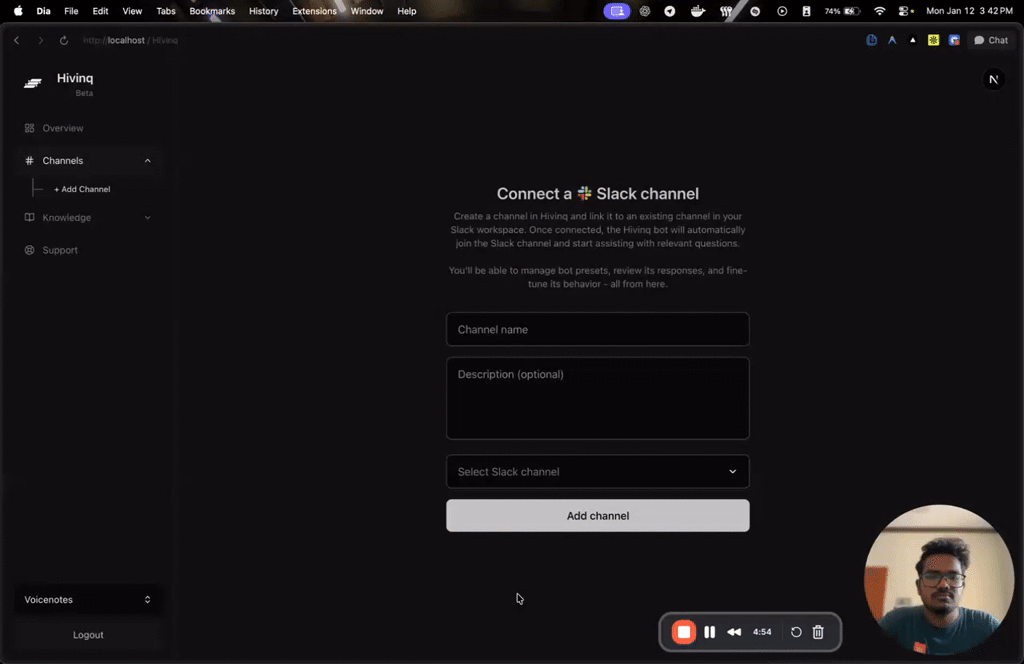 Hivinq screenshot 1