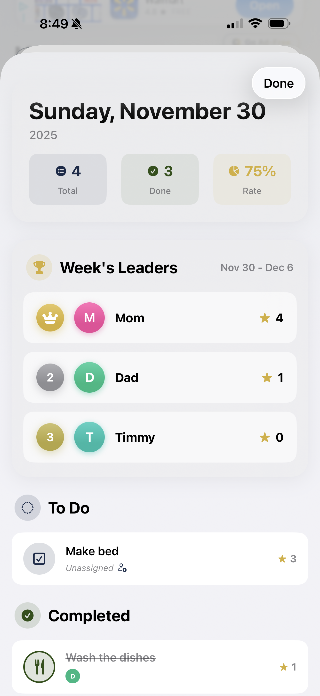 Chore Conductor screenshot 1