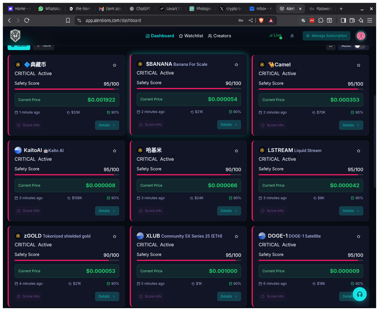 Alert Lions screenshot 2