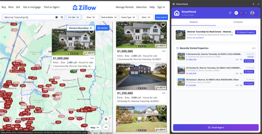 SmartHood screenshot 2