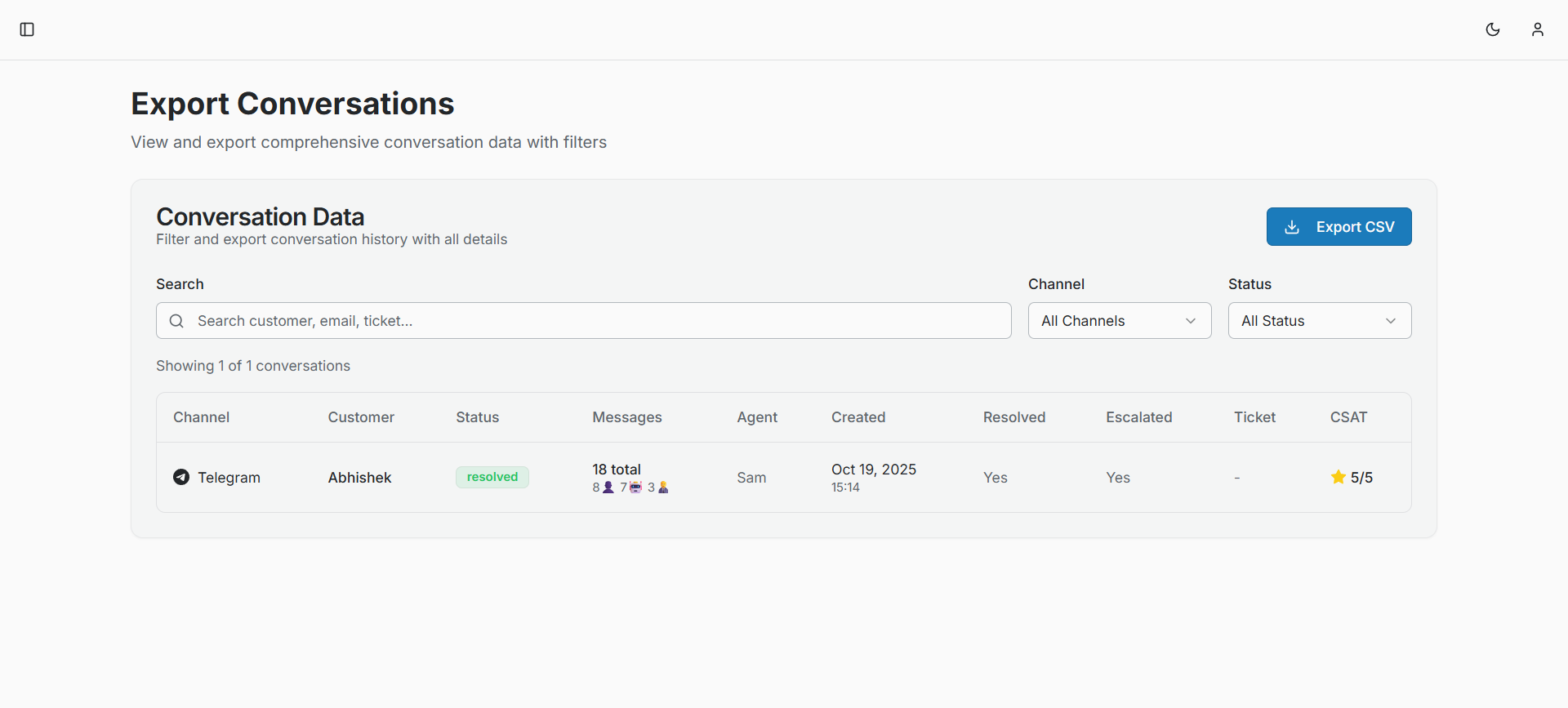AI + Human Omnichannel CX Platform screenshot 3