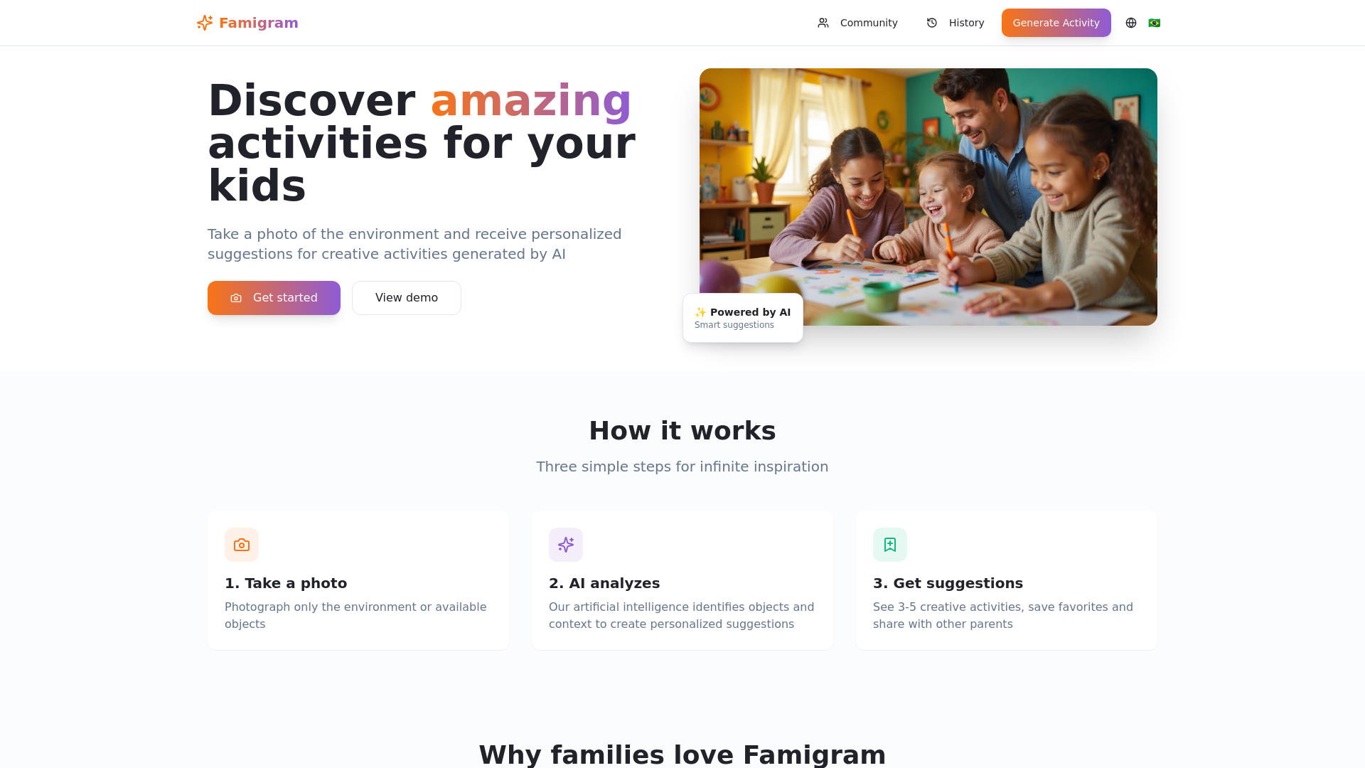 Famigram screenshot 1