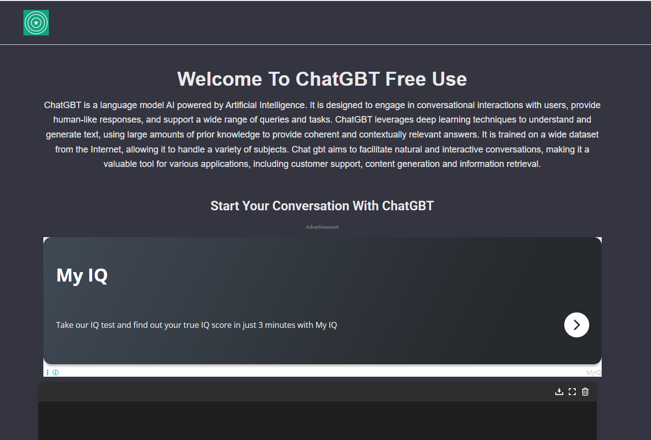 chatgbt screenshot 1