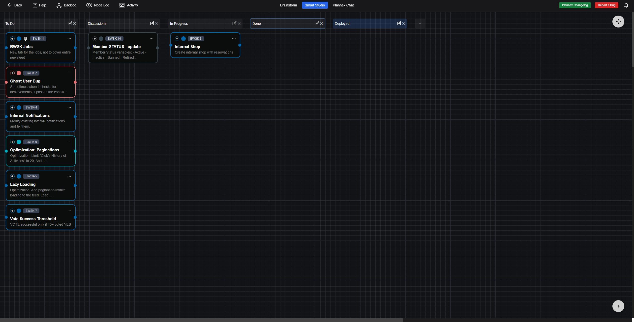 Blueprint Planning Platform screenshot 1