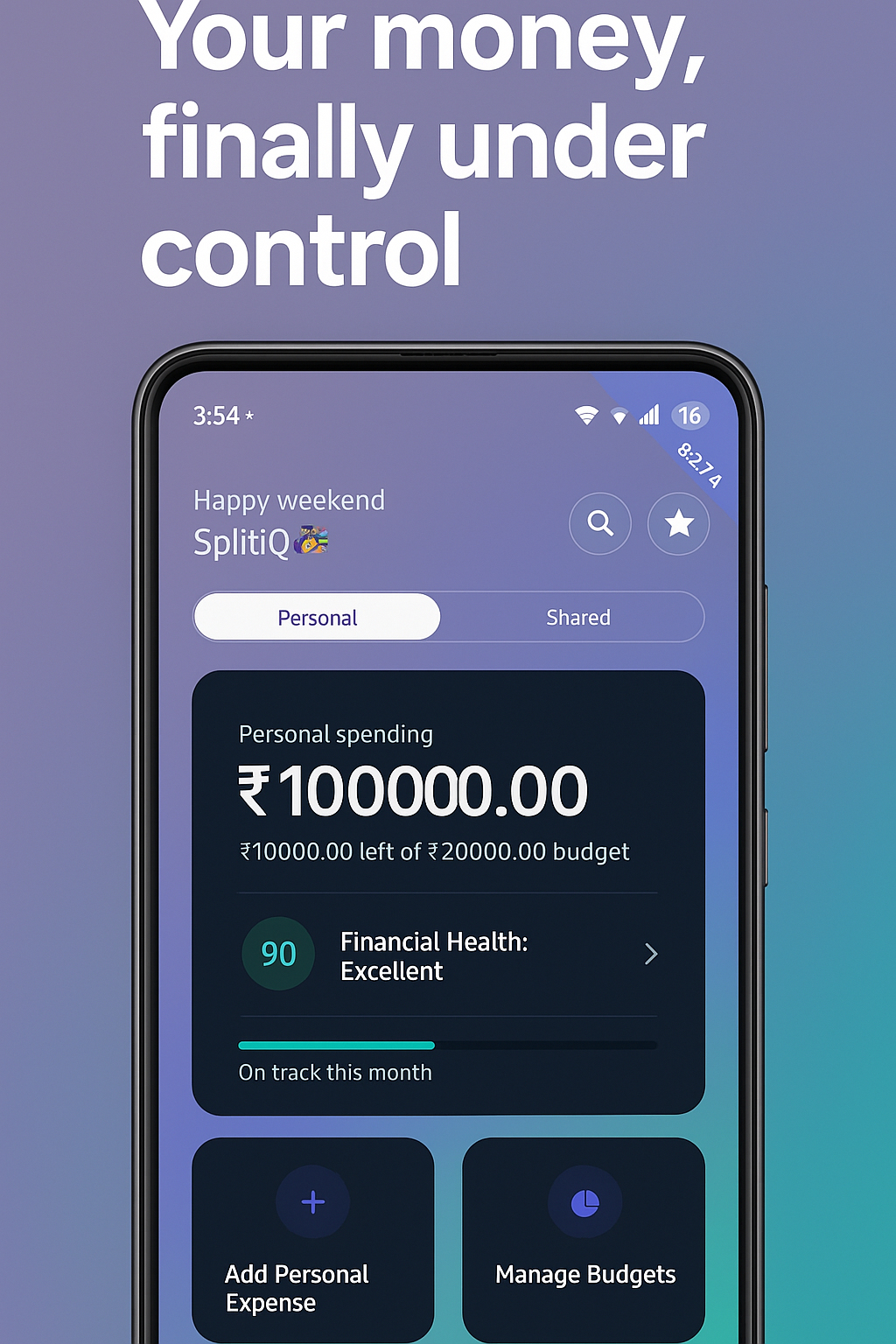 SplitIQ screenshot 2