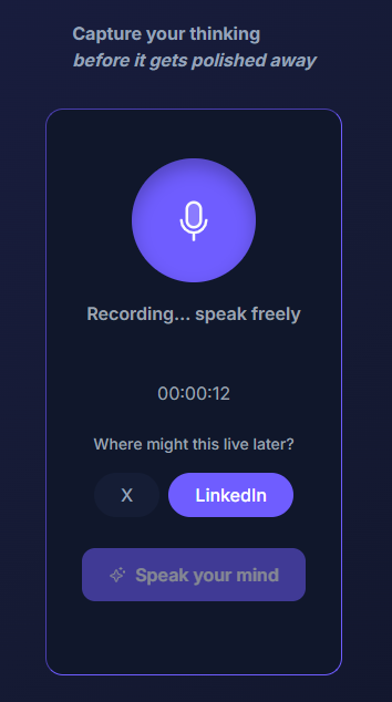 Voice2Value screenshot 1