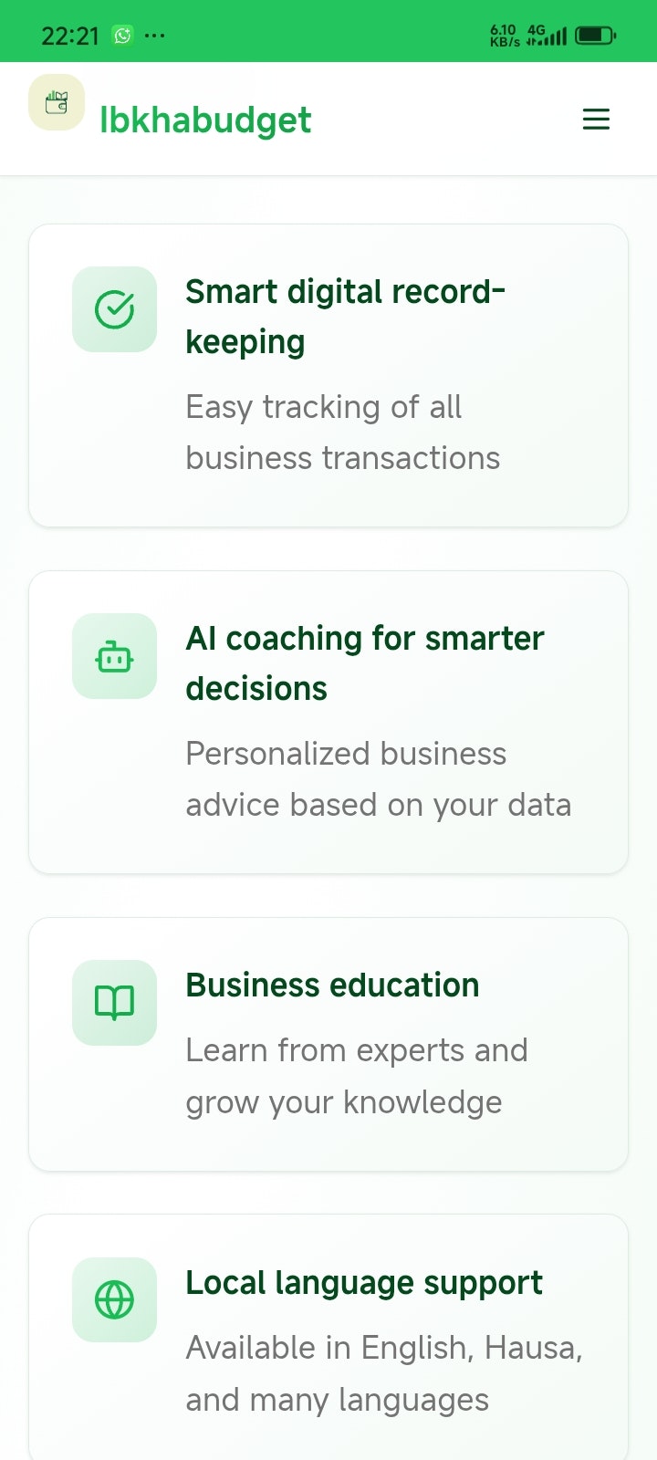Ibkhabudget screenshot 4