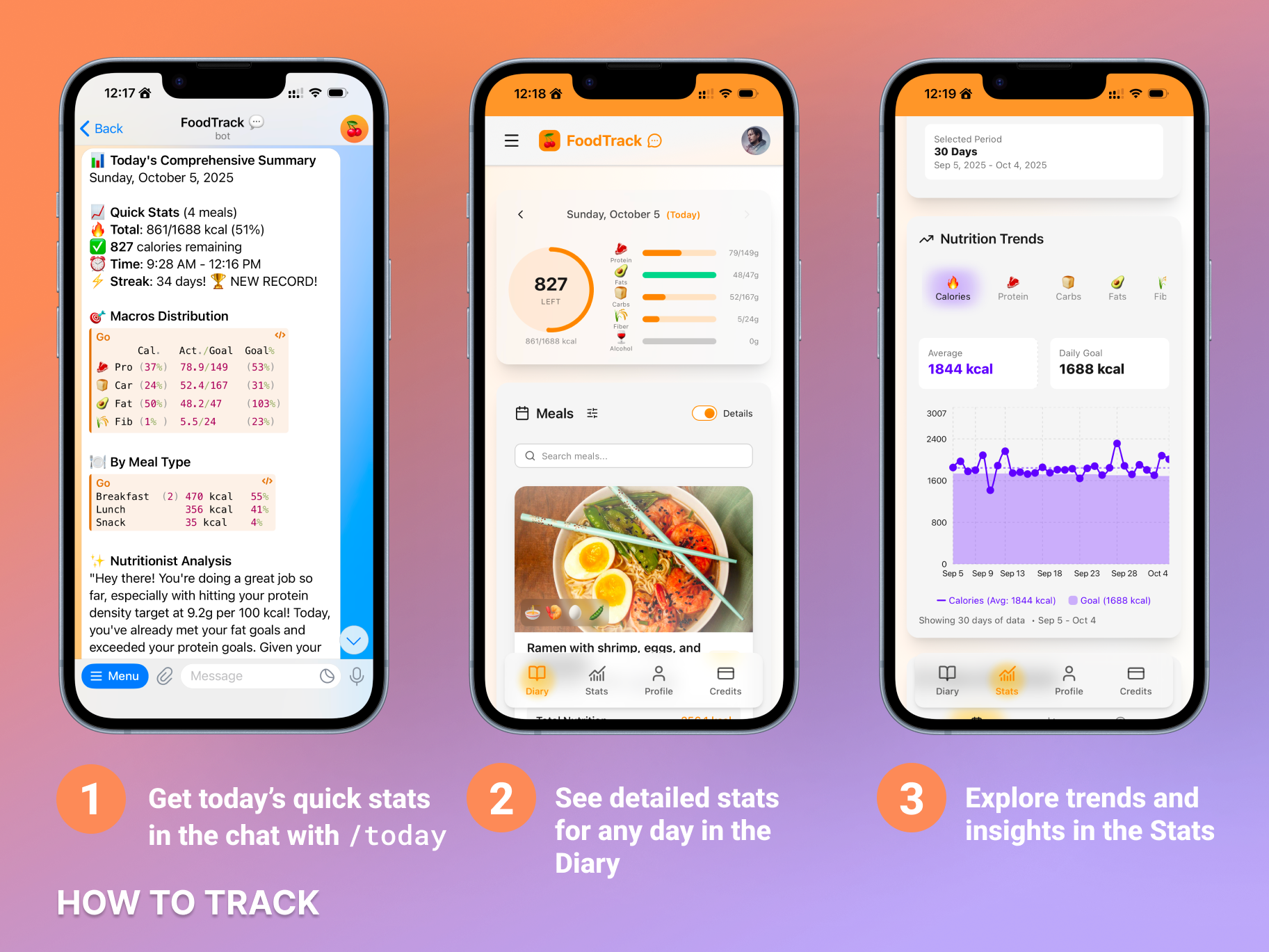 FoodTrack.Chat screenshot 4