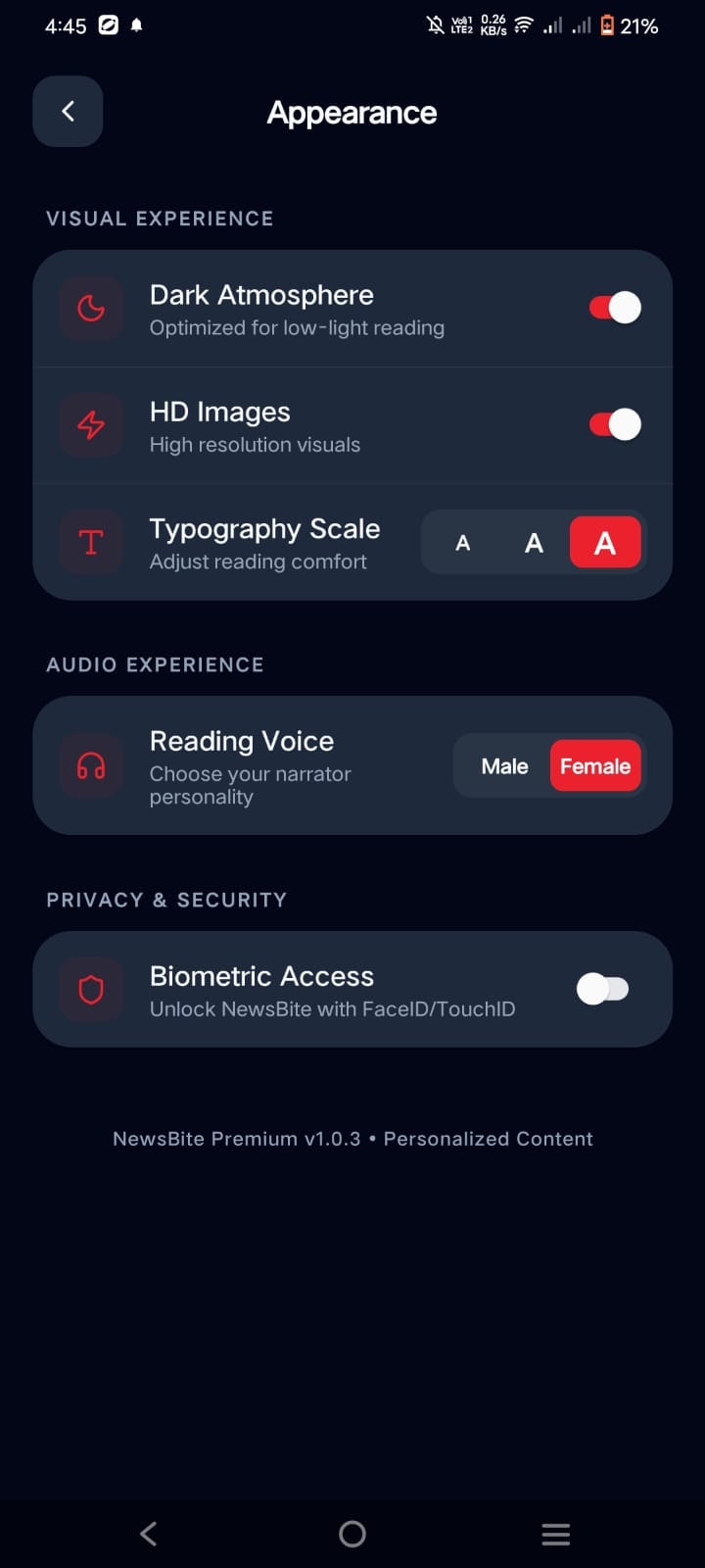 NewsBite screenshot 5