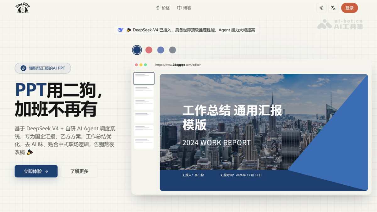 二狗PPT screenshot 1