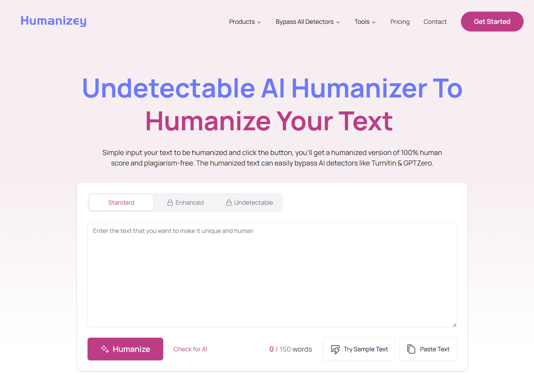 Humanizey AI screenshot 2